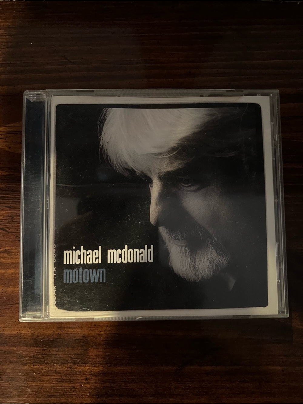 Michael McDonald Motown CD - Black & White Cover